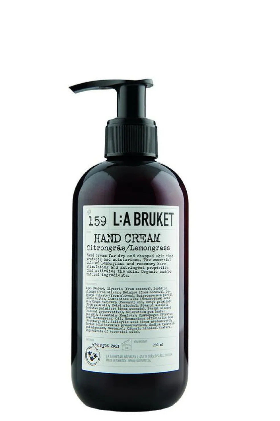 102 Hand Cream Bergamot/Patchouli