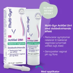 Actigel 2in1 til Bakteriel Vaginose