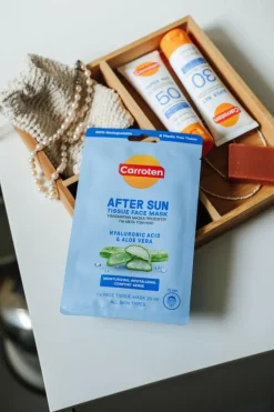 After Sun Tissue Face Mask