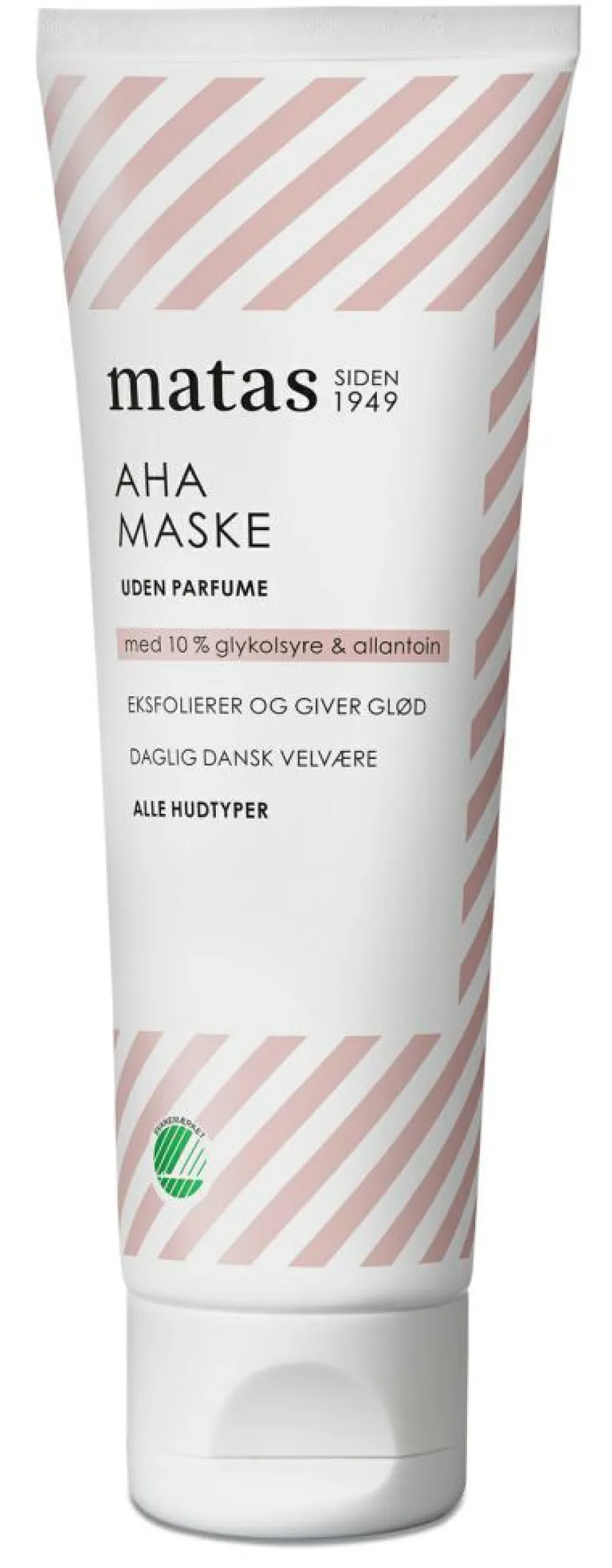 AHA Maske til Alle Hudtyper Uden Parfume