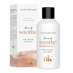 Alexandra Kay Wellbeing Time To Soothe Scent Free Body Oil