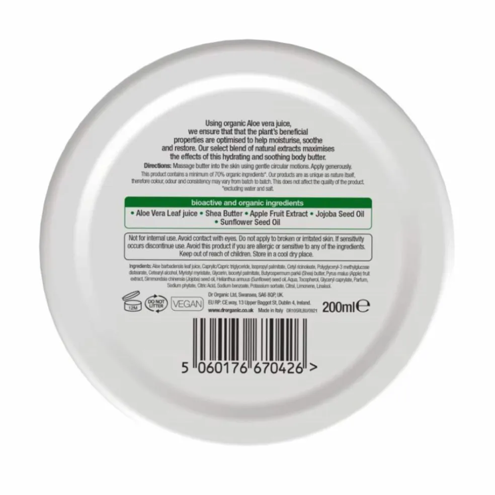 Aloe Vera Body Butter