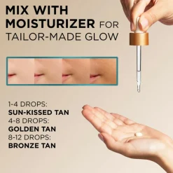 Ambre Solaire Natural Bronzer Self-Tan Face Drops