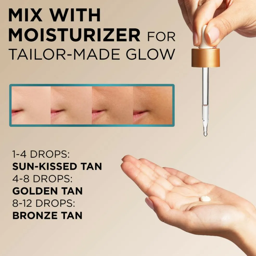 Ambre Solaire Natural Bronzer Self-Tan Face Drops