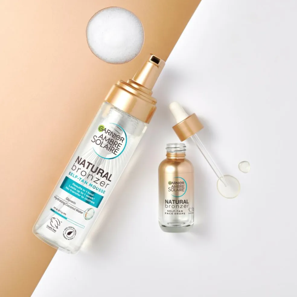 Ambre Solaire Natural Bronzer Self-Tan Face Drops