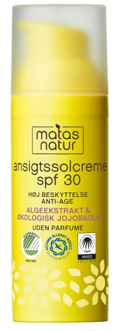 Ansigtssolcreme SPF 30
