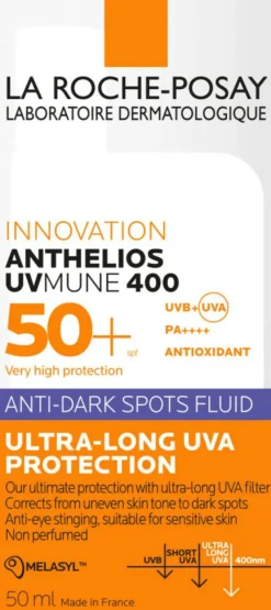 Anthelios Uvmune 400 Anti-dark Spots Fluid SPF 50+
