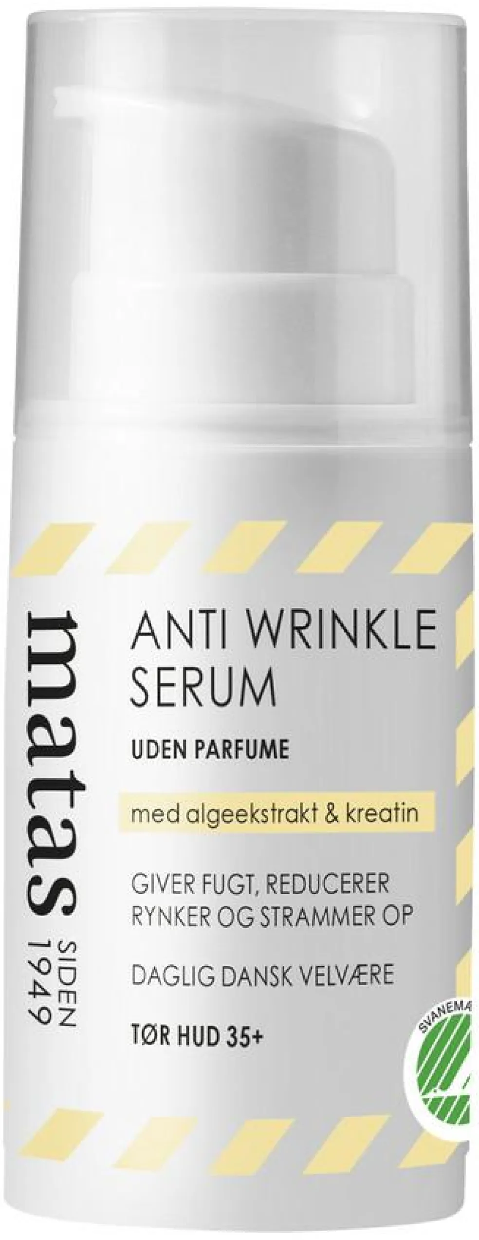 Anti Wrinkle Serum til Tør Hud Uden Parfume