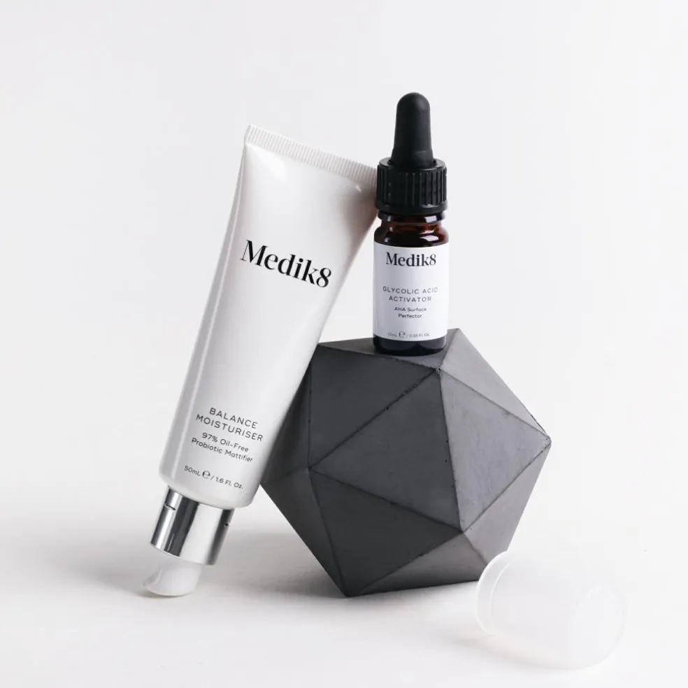 Balance Moisturiser with Glycolic Acid Activator