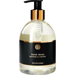 Benjamin Barber Hand Wash Saffron & Leather