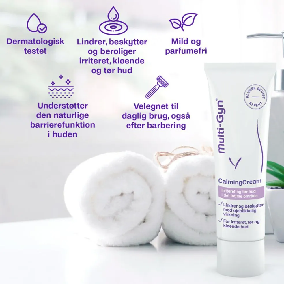 Calming Cream til Ydre Intime Område