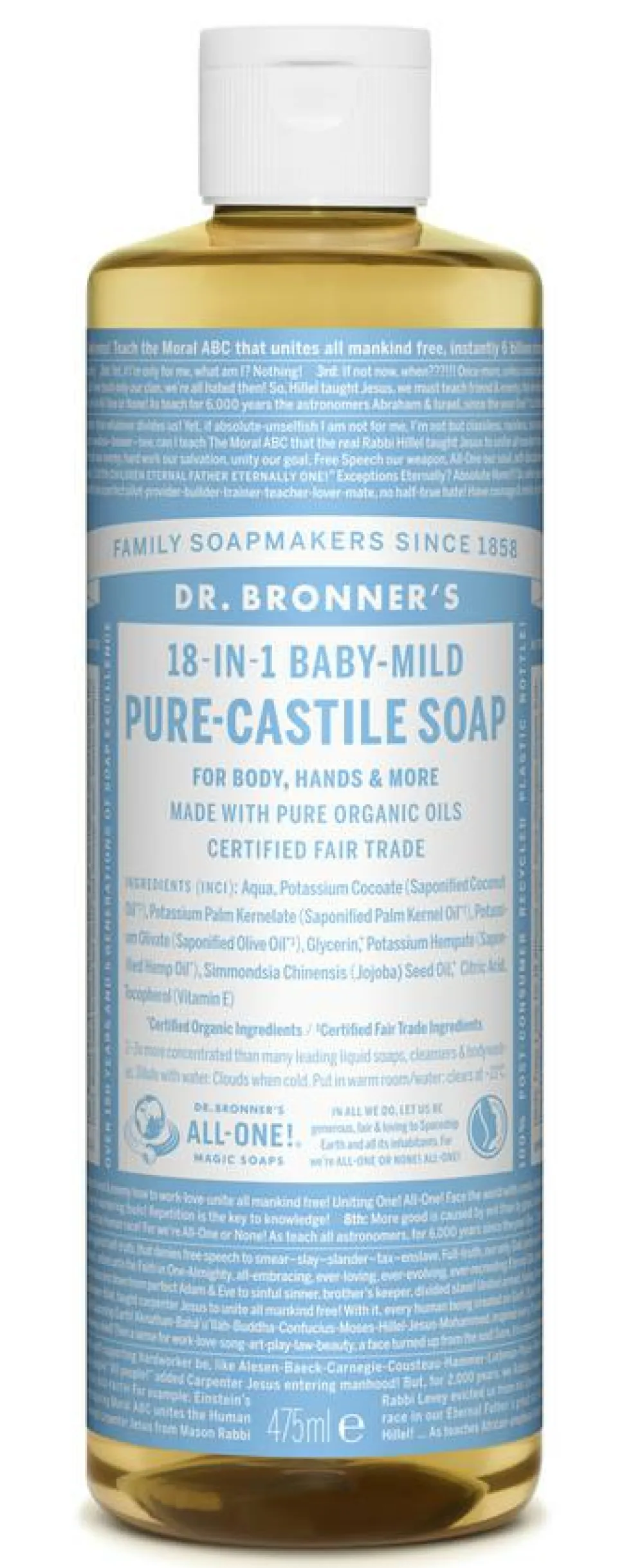 Castile Soap Baby-Mild Neutral