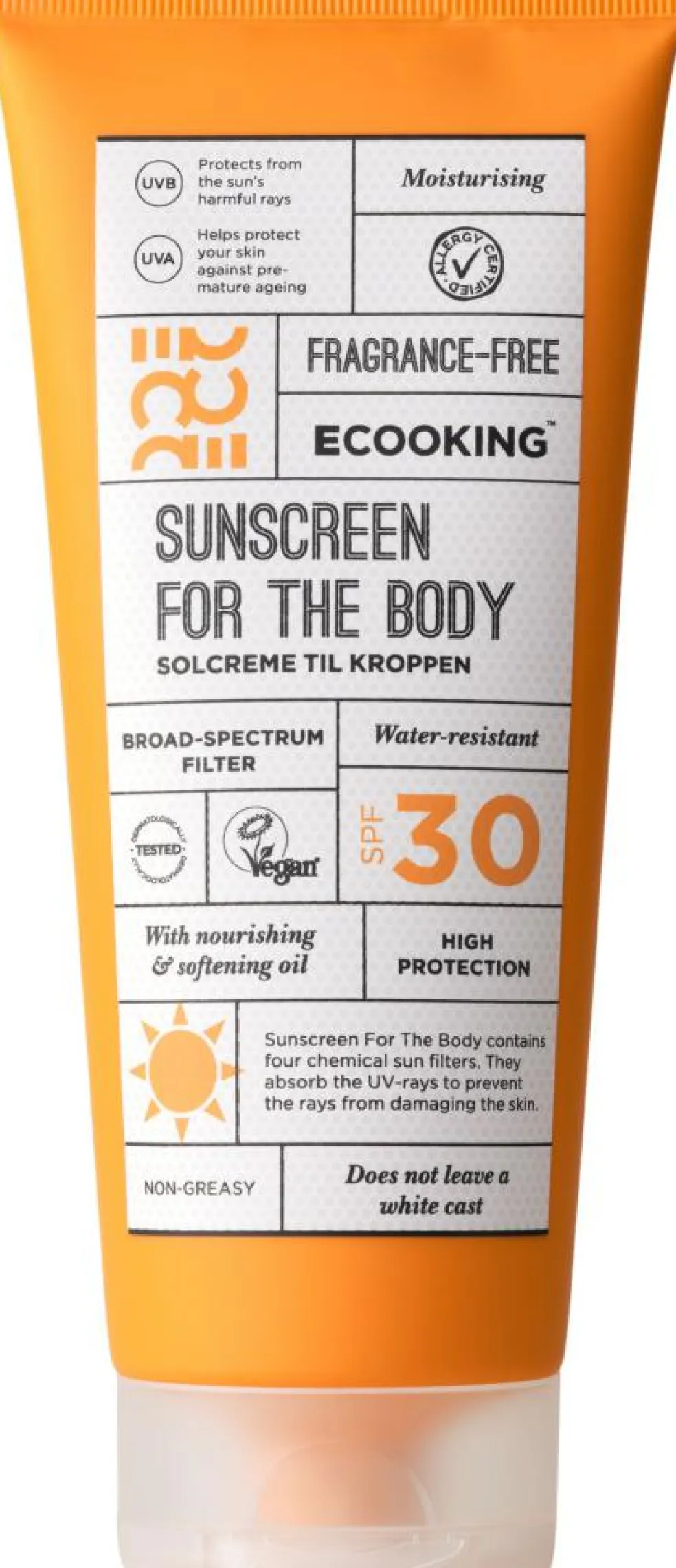 Ecooking Solcreme Krop SPF 30