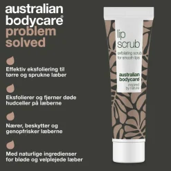 Eksfolierende lip scrub til tørre læber 15 ml