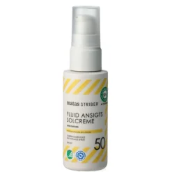 Fluid Ansigtssolcreme SPF 50 Uden Parfume