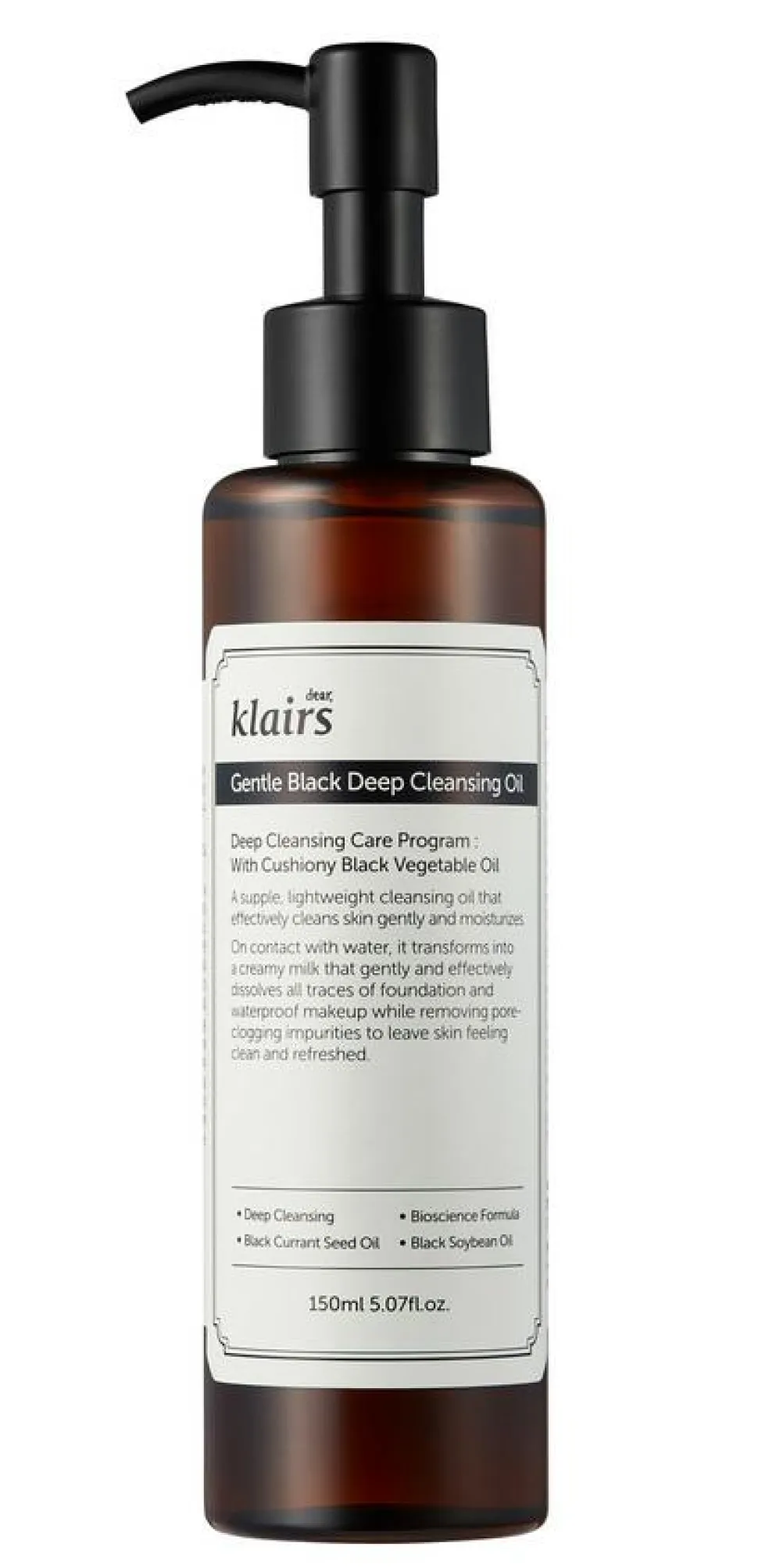 Gentle Black Deep Cleansing Oil