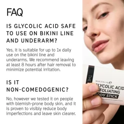 Glycolic Acid Exfoliating Body Stick