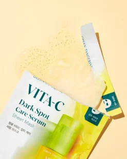 Green Tangerine Vita C Dark Spot Care Sheet Mask