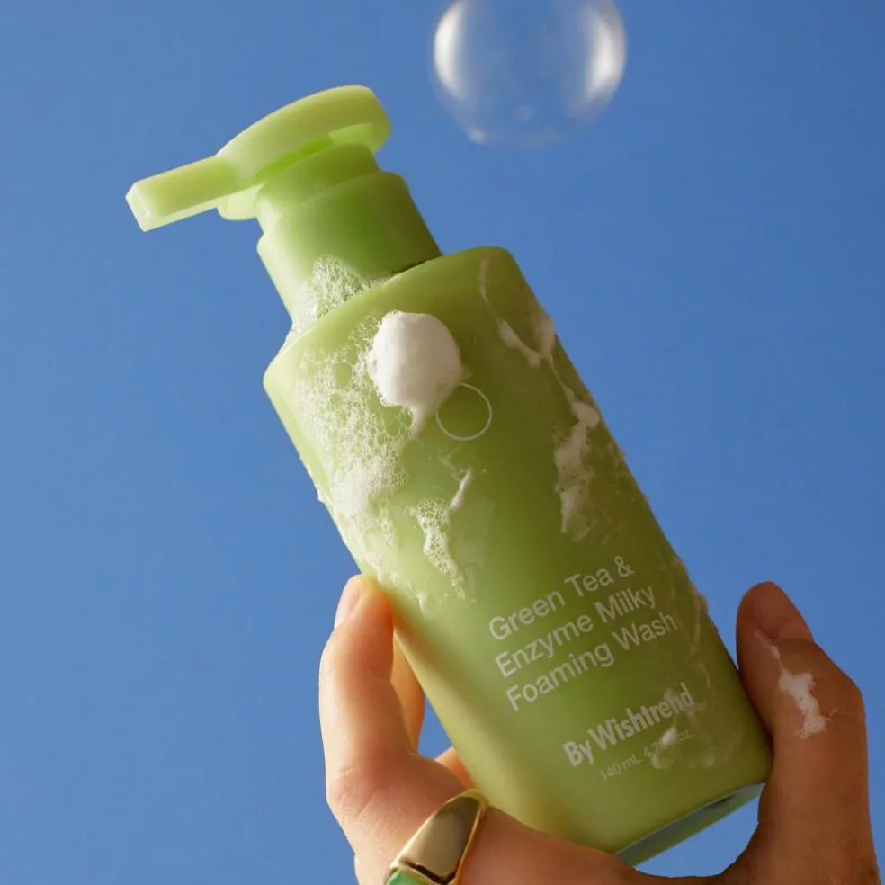 Green Tea & Enzyme Milky Foaming Wash