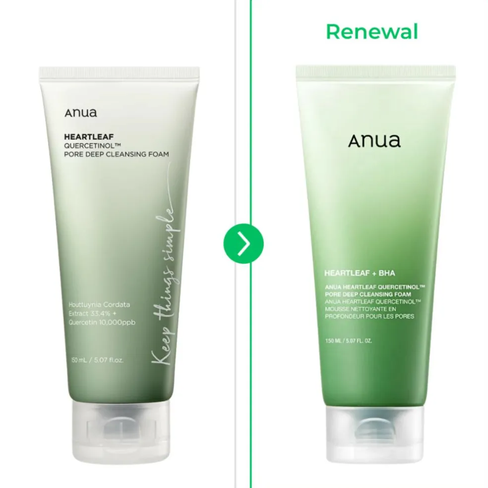 Heartleaf Quercetinol Pore Deep Cleansing Foam