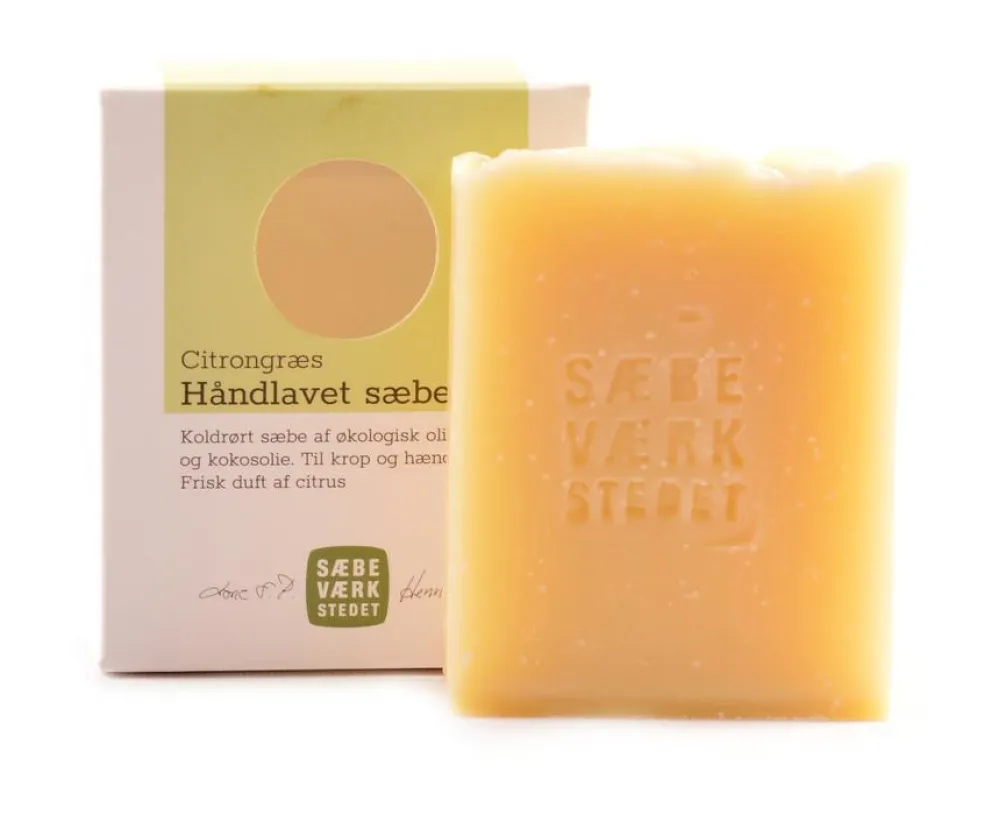 Håndlavet sæbe Citrongræs