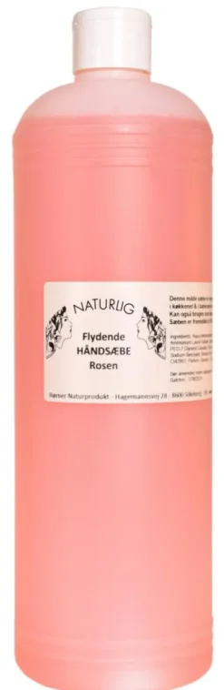 Håndsæbe Flydende Rose