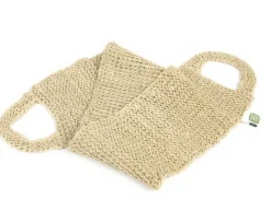 Håndstrikket Hamp massagestrop, Fairtrade