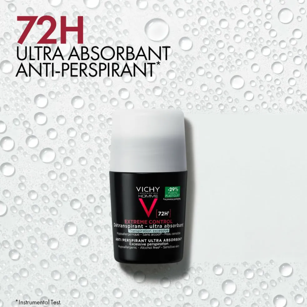 Homme Antiperspirant Deodorant Roll-On 72T