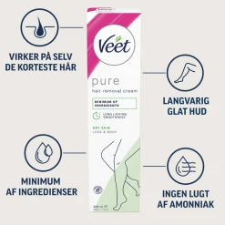 Hårfjerningscreme Tør Hud