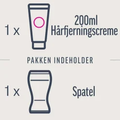 Hårfjerningscreme Tør Hud