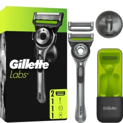 Labs Barberskraber med ExfoBar Travel Case