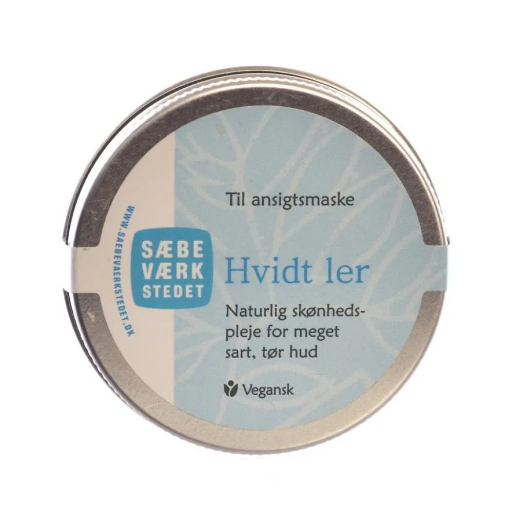 Ler Til Ansigtsmaske Hvidt