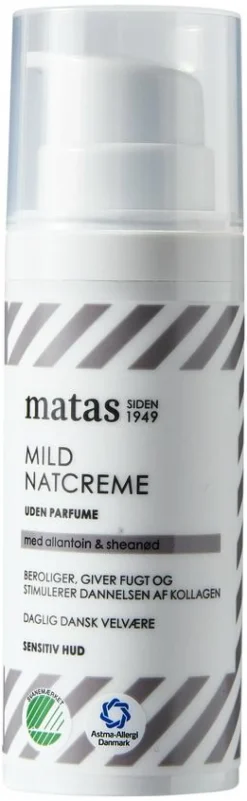 Mild Natcreme Uden Parfume