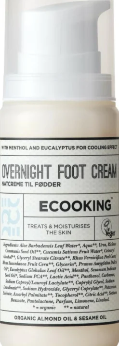 Natcreme til Fødder