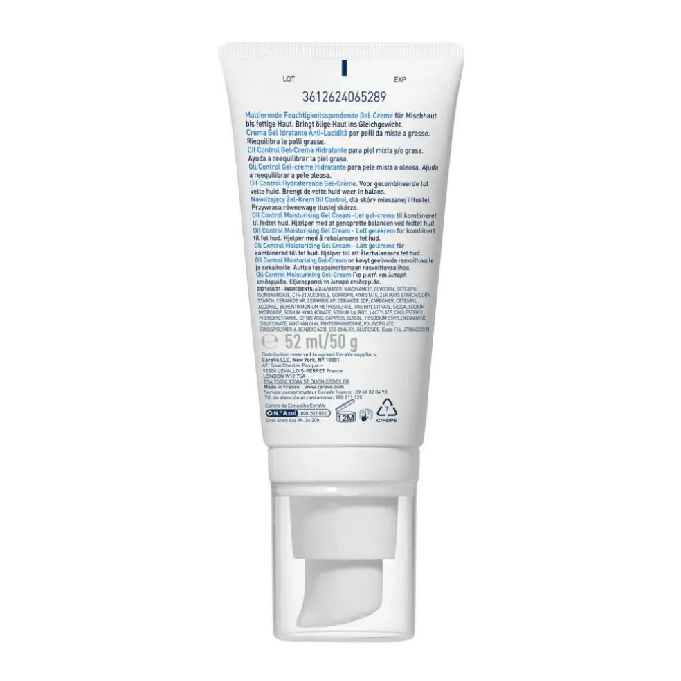 Oil Control Moisturising Gel-cream