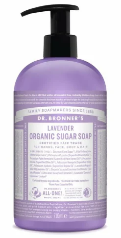 Organic Sugar Soap Lavender