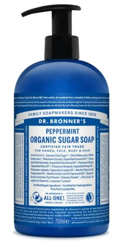 Organic Sugar Soap Peppermint