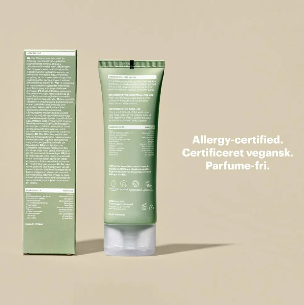 OrganiWash til OrganiCup