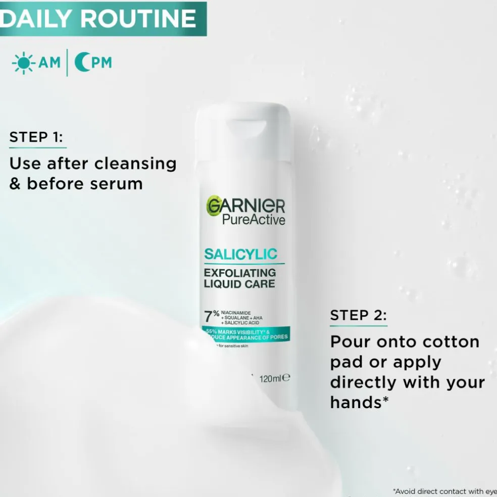 PureActive Exfoliating Liquid Care Rensende Toner