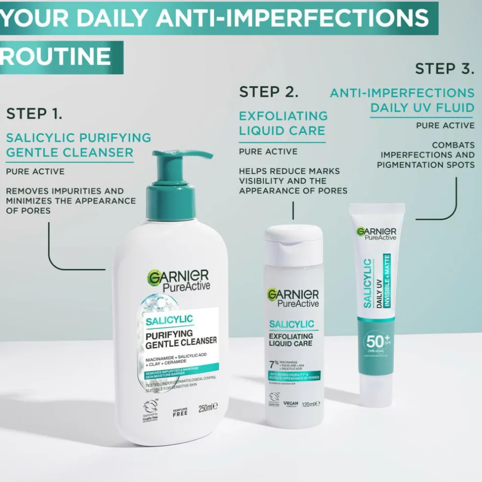 PureActive Exfoliating Liquid Care Rensende Toner