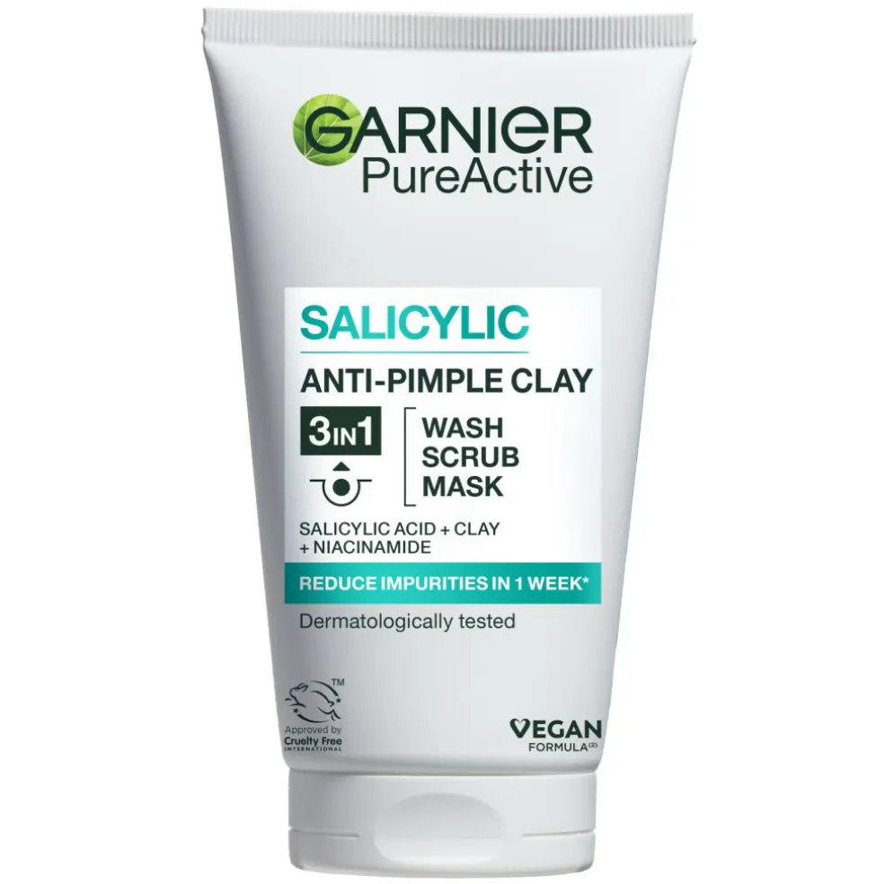 PureActive Salicylic 3in1 Anti-Pimple Clay Rensegel
