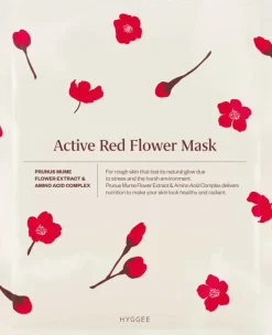 RED FLOWER ACTIVE MASK