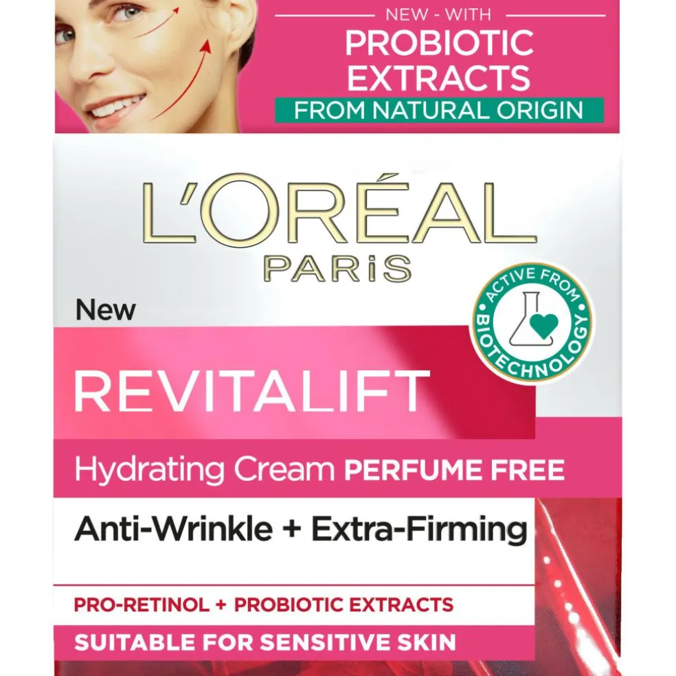 Revitalift Hydrating Perfume Free Day Cream