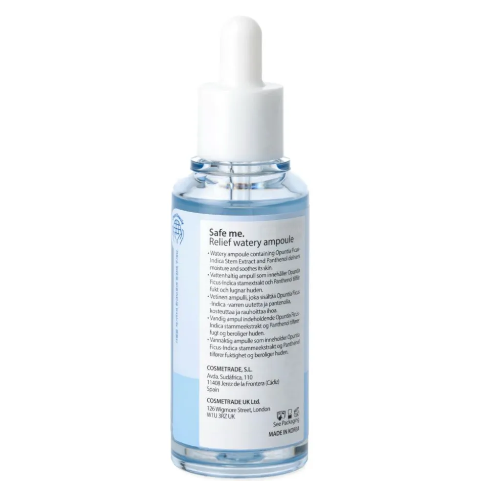 Safe me. Relief watery ampoule