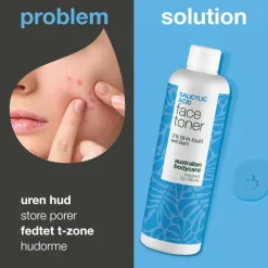 Salicylic acid face toner - 2% BHA exfoliant