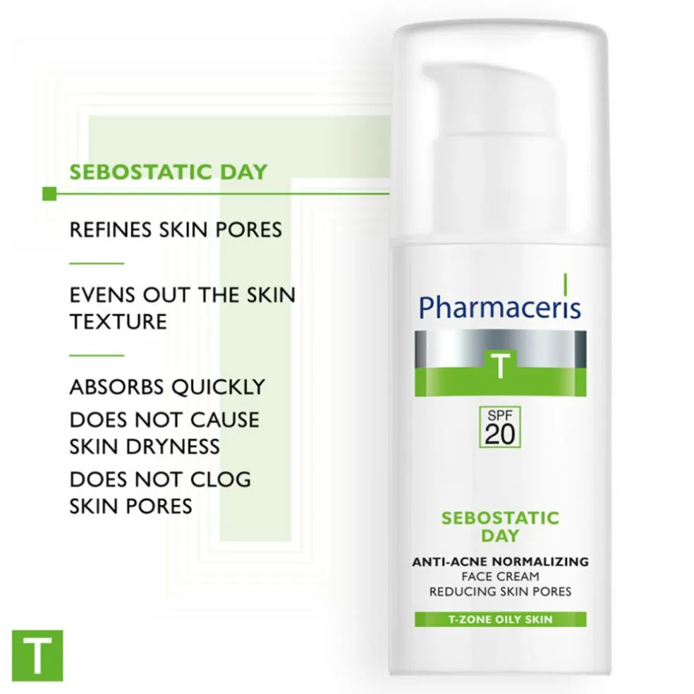 Sebostatic Day Anti-Acne Normalizing Face Cream SPF 20