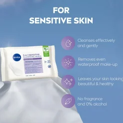 Sensitive Cleansing Wipes,