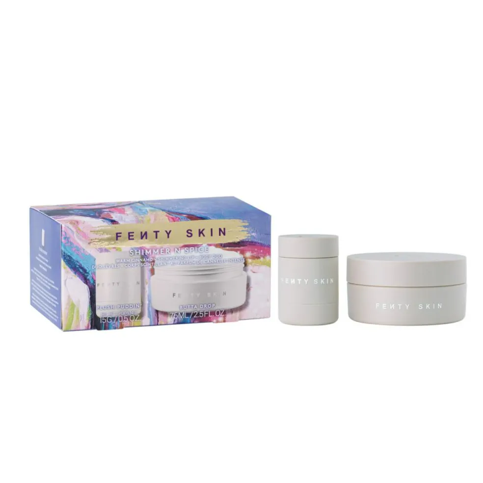 Shimmer N Spice Warm Cinnamon Lip + Body Duo Limited Edition Gaveæske