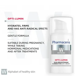 Skin lysende korrigerende øjencreme