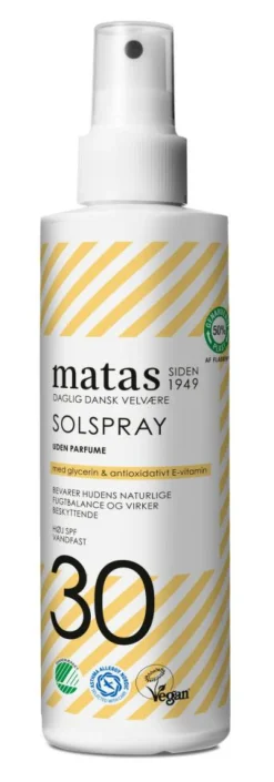 Solspray SPF 30 Uden Parfume